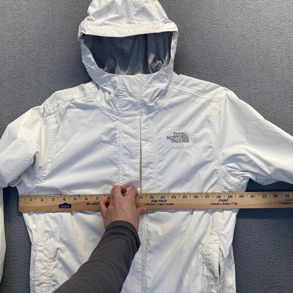 The North Face Hyvent Jacket white women's size medium water proof hiking - Picture 7 of 16